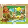 Blue Focus Red Indian (Kızılderili) - Puzzle 72 Parça