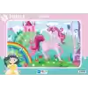 Blue Focus Unicorn (Tek Boynuzlu At) - Puzzle 30 Parça