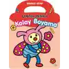 Çantalı Renkli Kolay Boyama- Kırmızı Kitap