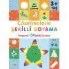 Çıkartmalarla Şekilli Boyama 3 Yaş Üstü
