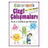 Çıkartmalı Çizgi Çalışmaları Renk ve Şekillerle İlgili Aktiviteler