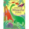 Çıkartmalı Dinozorlar Kitabım / Kes - Boya - Yapıştır