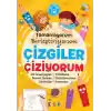 Çizgiler Çiziyorum - Tamamlıyorum Birleştiriyorum