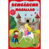 Çocuklar için Hayal ve Odak Geliştirici Rengarenk Masallar Kırmızı Kitap