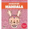 Çocuklar İçin Mandala - Pembe