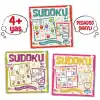 Çocuklar İçin Sudoku Seti (4+ Yaş) 3 Kitap Takım