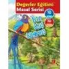 Değerler Eğitimi Masal Serisi - Bir Kuş Konmuş (10 Kitaplık Set)
