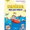 Denizde Neler Var? - Boyama Kitaplarım 4-5 Yaş