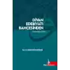 Divan Edebiyatı Bahçesinden (Örneklerle Türler)