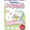 Doraemonla Çıkartmalı Boyama Şeker Bombası