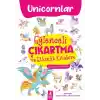 Eğlenceli Çıkartma ve Etkinlik Kitabım - Unicornlar