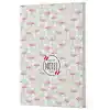 Flamingo 3 - Yan Boyamalı Çizgili Defter