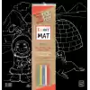 Funny Mat Black Kutup (Tebeşirli)