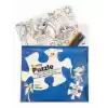 Funny Mat Puzzle - Korsan Adası 30x40cm