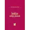 Hakka Sahip Çıkmak