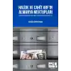 Halide Ve Cahit ArfIn Almanya Mektupları