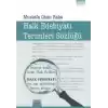 Halk Edebiyatı Terimleri Sözlüğü