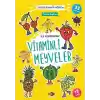 İlk Kelimelerle Vitaminli Meyveler Yapıştır-Boya-Öğren