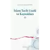 İslam Tarih Usulü ve Kaynakları -1