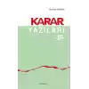 Karar Yazıları 3