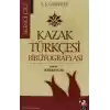 Kazak Türkçesi Bibliyografyası I-II Cilt (2 Kitap Takım)