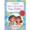 Kılavuz Dik Çizgili Yazı Defteri Büyük Boy - Mavi