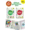 Küçük Dahiler Dikkat Geliştirme Seti - 6+ Yaş-2 Kitap Takım