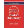 Merriam Websters Pocket Dictionary  English - Turkish İngilizce-Türkçe Cep Sözlüğü