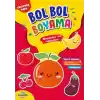 Meyveler ve Sebzeler - Kolaydan Zora Bol Bol Boyama