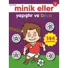 Minik Eller Yapıştır Ve Boya - Mor Kitap