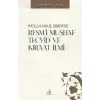 Molla Halil Siirdide Resm-i Mushaf Tecvid ve Kıraat İlmi