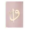 Orta Elif-Vav Kadife (E5 P.Pembe) 2 Renkli Kuranı Kerimler