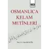 Osmanlıca Kelam Metinleri