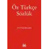 Öz Türkçe Sözlük