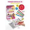 Prenses - Boya ve Sil Aktivite Kitabı / 3 Yaş +