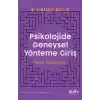 Psikolojide Deneysel Yönteme Giriş Vaka Yaklaşımı