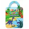 Renkli Boyama Dinozorlar
