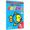 Renkli Şirin Boyama -1 (2+Yaş)