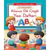 Renkli Standart Kare Çizgili Yazı Defteri A4 Ebat