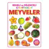 Renkli ve Eğlenceli Çıkartmalar Meyveler