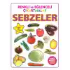 Renkli ve Eğlenceli Çıkartmalar Sebzeler