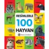 Resimlerle 100 Hayvan (Küçük Boy Ciltli)