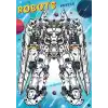 Robots Stickerlı Boyama Kitabı Stand