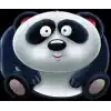 Sevimli Hayvanlar Çıkartmalı Boyama Panda