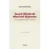 Sosyal Bilimlerde Alternatif Söylemler