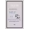 Söz ve Eşitsizlik