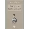 Tolstoydan Seçme Öyküler