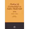 Türkiyede Gramatoloji ve Edebi Modernlik