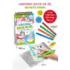 Unicorn - Boya ve Sil Aktivite Kitabı / 3 Yaş +
