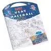 Uzay Macerası Dev Boyama Posteri